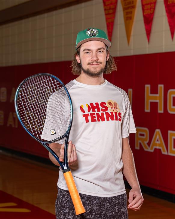 Senior Tennis Player